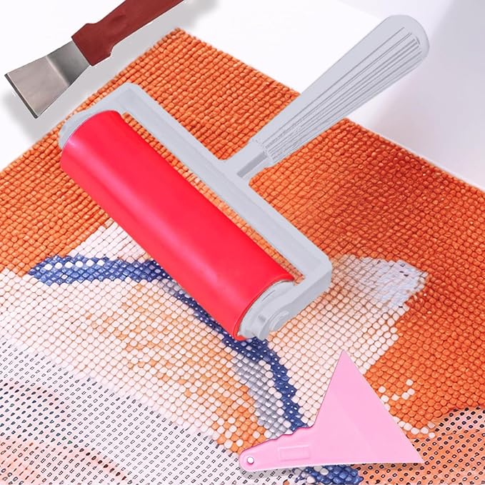 NLXCXUCY 244Pcs Diamond Art Accessories Kit All-Inclusive Diamond Painting Tool Set with A3 Diamond Painting Light Pad,Diamond Art Sealer Glue, Diamond Correction Pens, Storage Box for DIY Craft