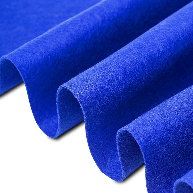 Felt Fabric 1.8 mm Thick 36" x 72" - Soft Durable Felt by The Yard Felt Sheets for Arts and Crafts, DIY Sewing, Crafting Projects (Blue) ﻿ ﻿ ﻿ ﻿ ﻿ ﻿ ﻿ ﻿ ﻿