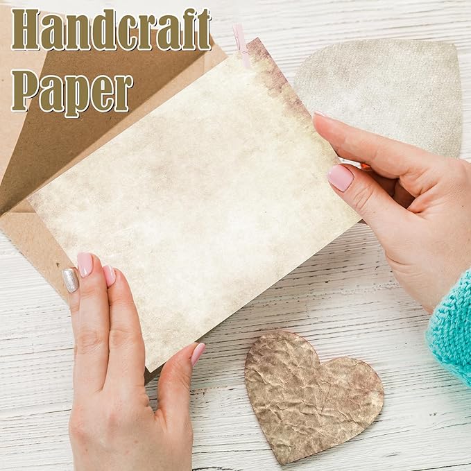 48 Sheets Vintage Scrapbook Paper 11x11, Kraft Pattern Decorative Scrapbook Paper for Journals DIY Cards and Photo Albums, Aesthetic Craft Supplies for Kids and Adults