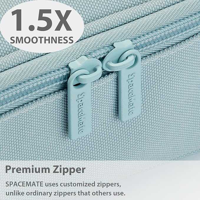 Pencil Case Pouch Box Bag School Supplies Girls Boys Kids, Cute Preppy Stuff Large Big Capacity Aesthetic Pen Organizer, Back to College Stationary, Pink, Classic Stlye, 1800ml