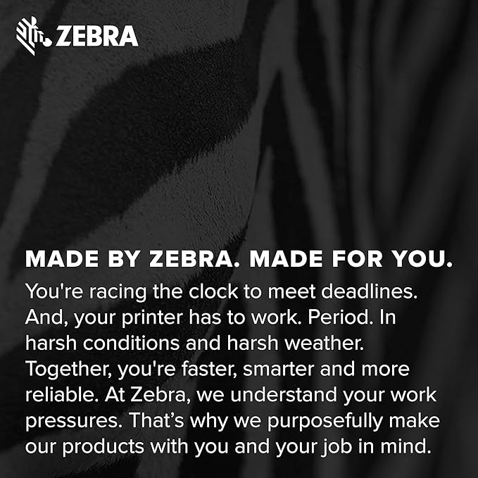 Zebra 4 x 2 in Thermal Transfer Polypropylene Labels PolyPro 3000T Permanent Adhesive Shipping Labels 1 in Core 4 rolls 10031649SP