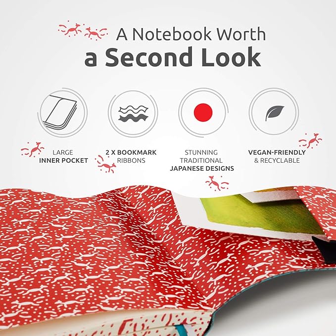 Aesthetic Large B5 Dotted Journal - Enjoy Bullet Journaling with a Soft Cover 7x10 inch, Non-Bleed Thick 120gsm Paper with Japanese Edge Motif - Turquoise Faux Leather Lay Flat Dot Notebook - ZenART