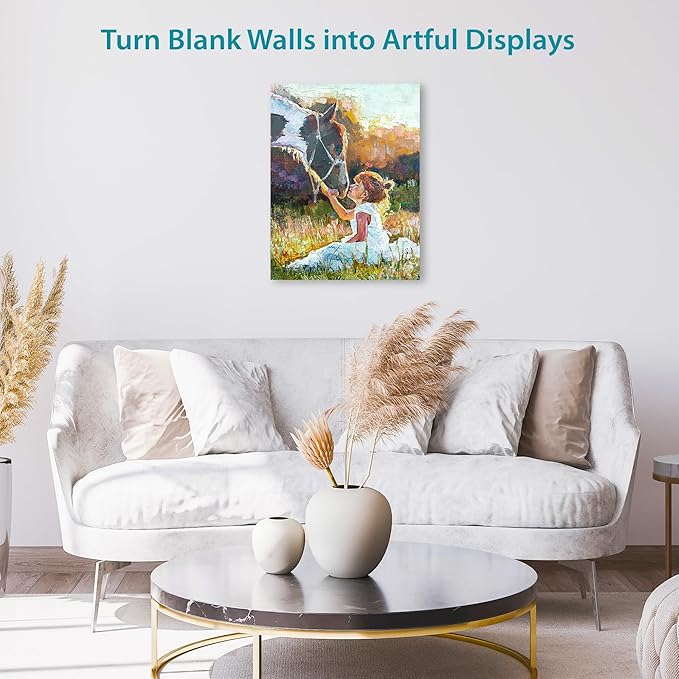 KEFF Canvas Boards for Painting - 9x12 4-Pack Bulk Canvas Panels Value Pack - 100% Cotton Triple Primed Canvases for Painting Supplies, Acrylic, Oil, Watercolor & Tempera