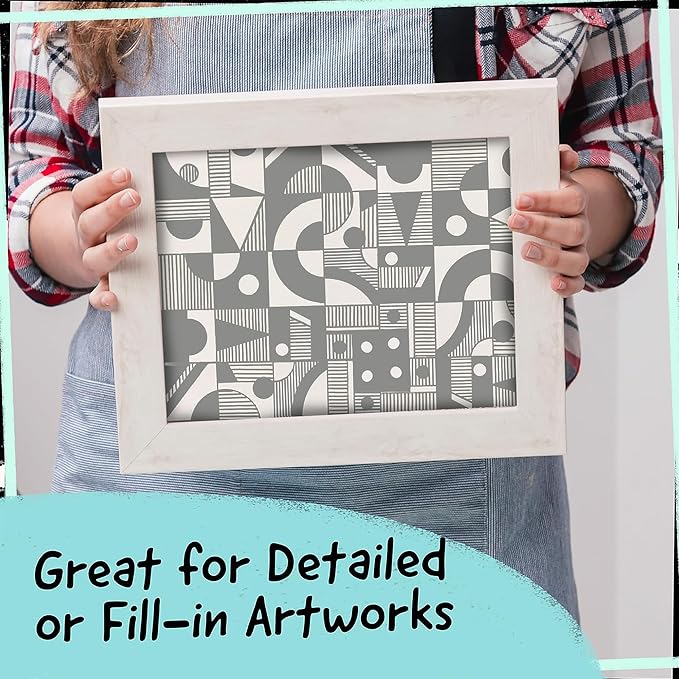 4 Dual Tip Gray Paint Pen Metallic - Fine Tip & Medium Acrylic Paint Markers - Gray Marker for Metal, Wood, Rock Painting, Canvas, Ceramic, Glass, Fabric, Leaf and Plastic - Water-based Ink