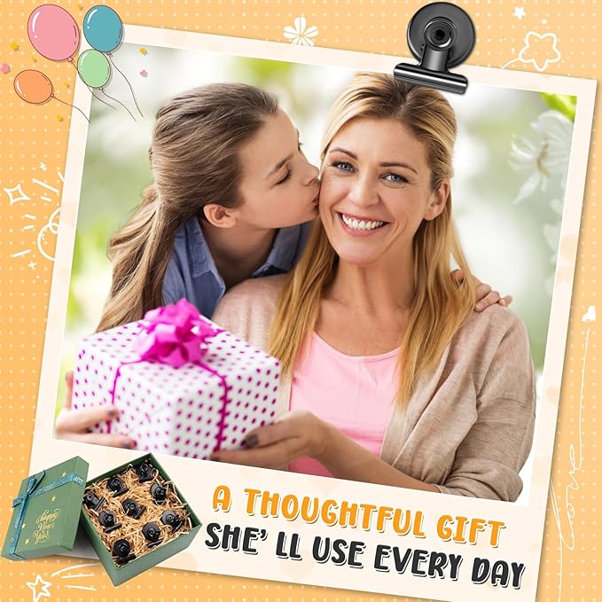 Grtard 48 Pack Magnetic Clips Heavy Duty, Magnet Clips for Fridge, Refrigerator Magnets with Clips, No-Scratch Strong Magnetic Clips for Refrigerator, Whiteboard, Cruise Cabins, Locker(Black)