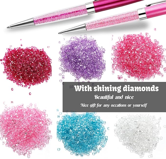 Ancolo Engraved BallPens with Stylus Tip Medium Point - Nice writing Pens - Engraved with Your Name Slogan, Perfect for Men and Women Girls boys 10 Pens/Box