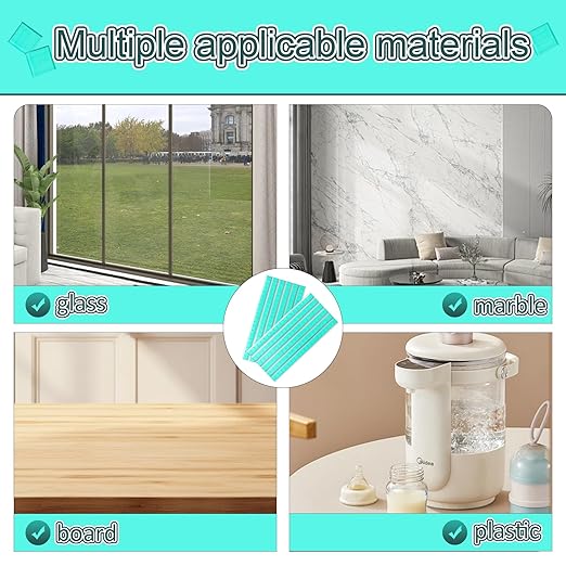 Feosky Adhesive Poster Sticky Tack Putty, Reusable and Removable Adhesive Putty, Mounting Putty for displaying Wall Paintings, Picture, Decoration, Crafts (Black, Pack of 3)