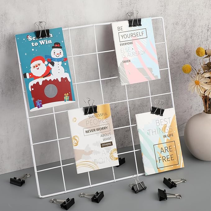 Jetec 800 Pieces 1 Inch Black Binder Clips Bulk Medium Paper Clamps Metal Paper Clips for Teachers Students Classroom Business Office and School Office Supplies