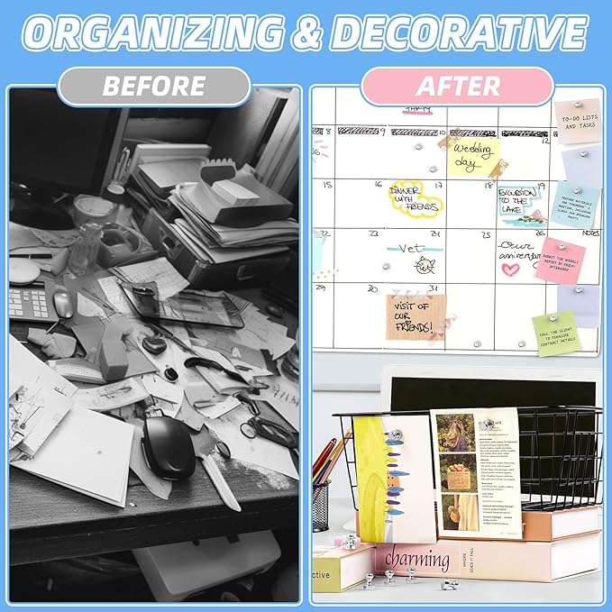 VNDUEEY 12 Pcs Fridge Magnets Refrigerator Magnets, Small and Strong Magnets for Whiteboard, Locker Magnet Metal Magnetic Push Pins for Kitchen, Classroom, Office, Map Decorative