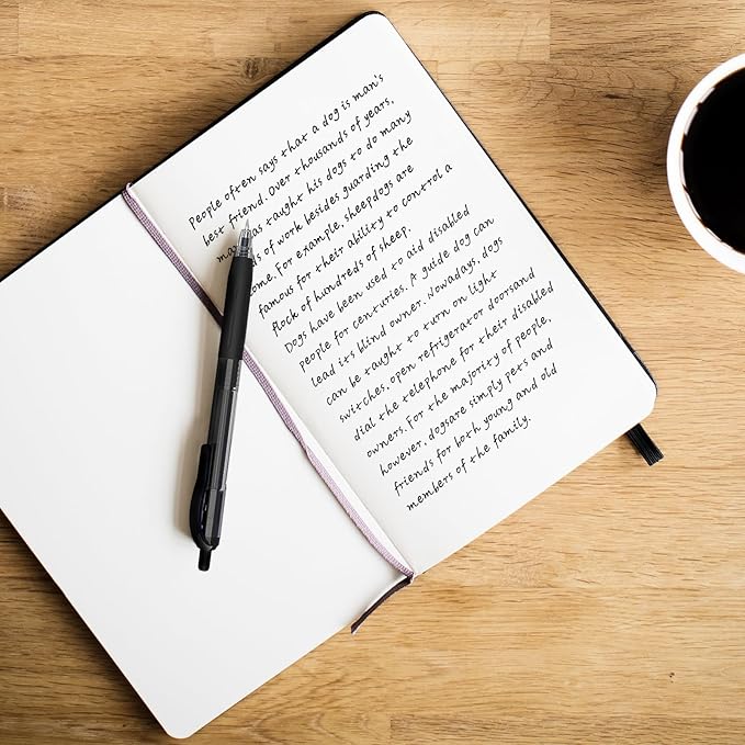 EYEYE G-103 Retractable Gel Pens Black 0.5mm, 25 Pack Extra Fine Point Gel Ink Pens Quick Drying, 0.5 mm Fine Piont Ballpoint Pen Smooth Writing for Office School Supplies