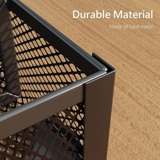 Desk Drawer Organizer, Office Desk Organizer Tray with 5 Dividers, Pen Pencil Drawer Organizer for Office Supplies, Desktop, Bathroom, Kitchen, Makeup, Vanity