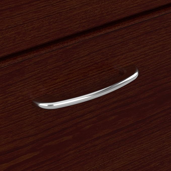 Bush Furniture Cabot 2 Drawer Lateral File Cabinet in Harvest Cherry, Home Office Chest for Letter, Legal, and A4-size Document Storage