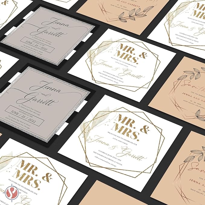 Half Letter Size, 8.5" x 5.5" Pastel Color Cardstock Paper for Arts and Crafts, Scrapbooking, Stationery Printing | Medium Weight 67lb Vellum Bristol (147gsm) Card Stock | 100 Sheets per Pack | Blue