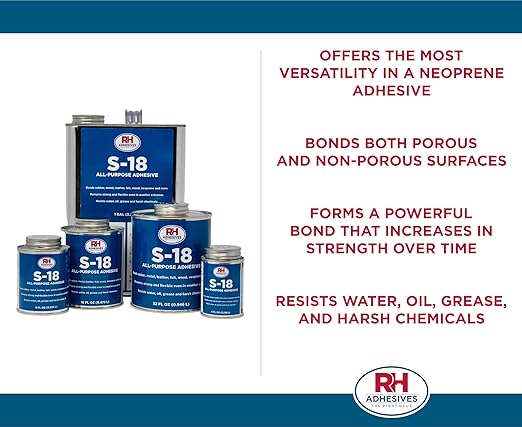 S-18 All-Purpose Adhesive, 1 Gallon - RH Adhesives