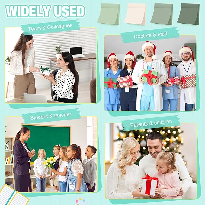 Fainne 60 Pack Sticky Notes Bulk Back to School Supplies Self Stick Note Pads Paper Memo for Office First Day of School Student Teacher Essentials (3x3inch,Fresh Color)