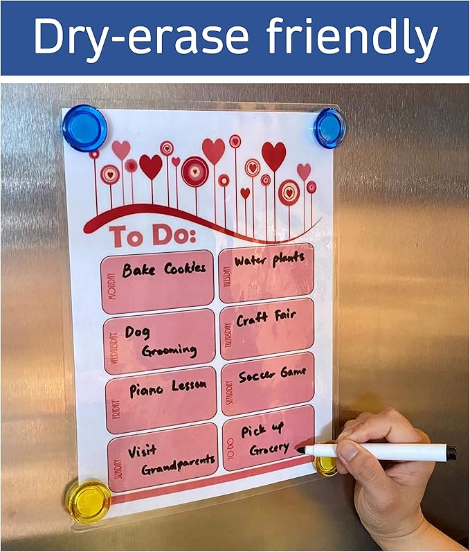 Jasel 100-pack Thermal Laminating Pouches Bundle Pack, 5 Mil Thickness, Assorted Hot Laminator Sheets Clear Pockets, Variety of Sizes for Letter Size 8.5x11 inch, Photo Sizes 5x7 inch and 4x6 inch