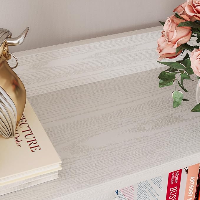 IRONCK Bookshelves 6 Tiers with Baffles Industrial Large Corner Etagere Bookcase Storage Display Rack for Living Room Home Office