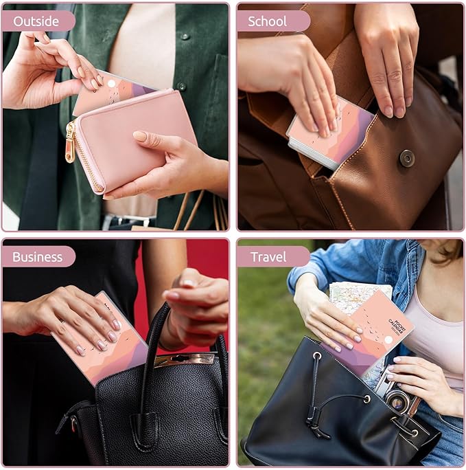 Pocket Calendar 2025-2027, Monthly Planner 2025-2027 - 3.7" x 6.7" - Runs from July 2025 Until December 2027, 2026 Pocket Calendar with PVC Cover for Organizing & Planning