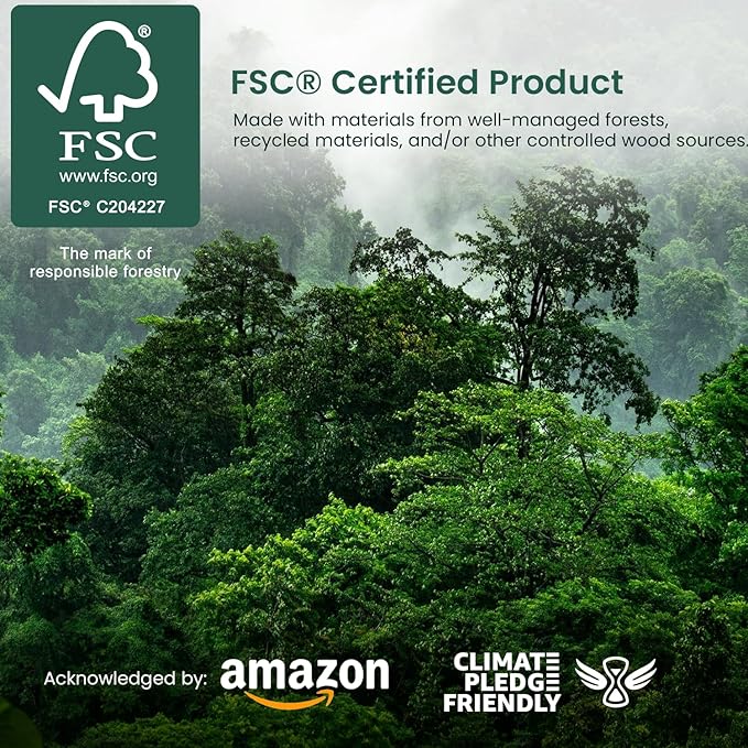 Honeycomb Packing Paper 12" x 150ft with Rope & 20 Fragile Stickers|Shipping & Moving Supplies|Small Business Packaging Supplies|Eco Friendly Bubble Wrap Packing Boxes for Moving Certified FSC C204227