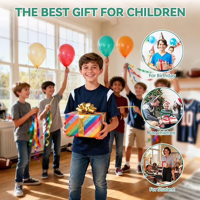 LiYiQ 25 Pcs Football Cartoon Cute Fun Pens for Kids Kawaii Football Shape Gel Black Ink Pen Cute Football Pens for School Office Home Student Kids Present