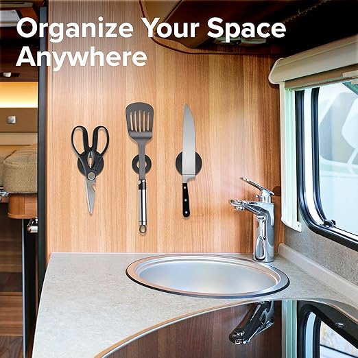 X-bet MAGNET Heavy Duty Ring Magnets - Ultra Strong 2.35 Inch (59 mm) Magnets with Holes for DIY & Crafts - Space Organization Set for Home, Kitchen, Workshop (2 pcs)