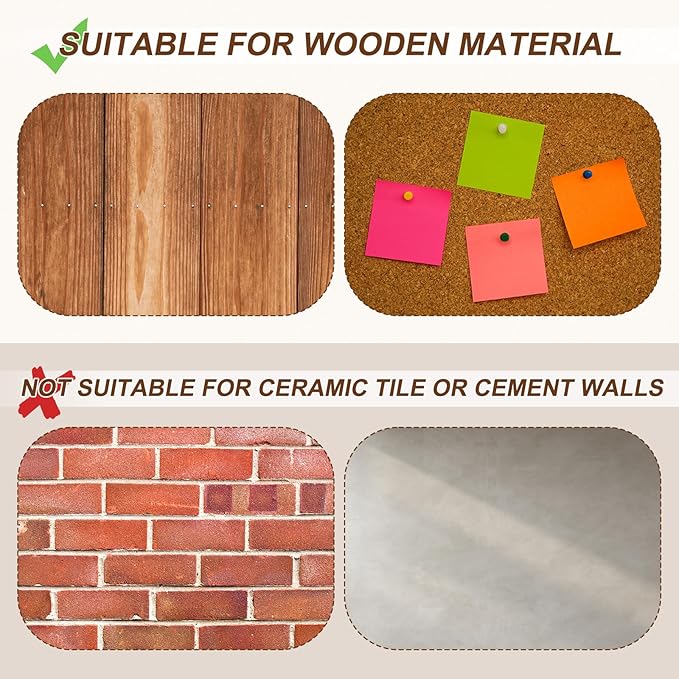 uxcell 150Pcs Upholstery Tacks, 11mmx10mm Flat Head Thumb Tack Decorative Furniture Nails Push Pins for Furniture Sofa Headboards, White