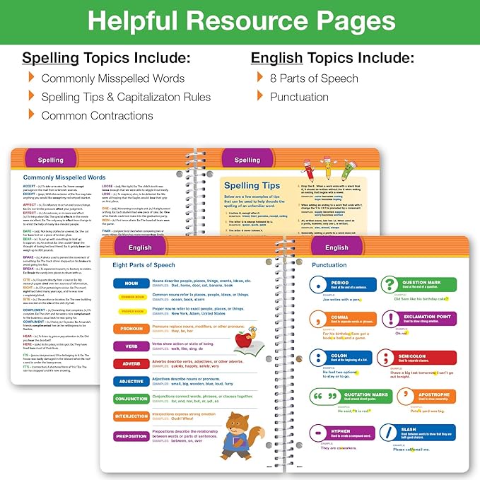 Global Datebooks 2025-2026 Elementary Student Planner 8.5x11 - Dated Weekly & Monthly Academic Planner (Large) with Ruler/Bookmark & Stickers, Ideal for Homework, Block Style, Space Happy Planets