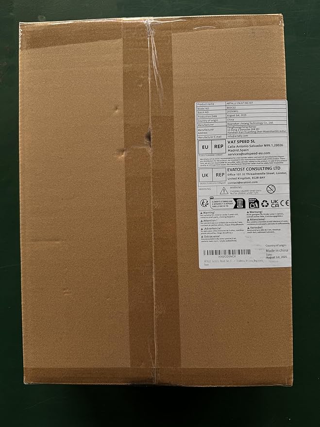 ARTALLY Acrylic Paint Set for Adults & Kids, 67 Pcs Canvas Painting Kits, 32 Colors Acrylic Paint (22ML),Table Easel,Brushes,Canvas, Art Painting Supplies Kit for Students,Artists,Beginners