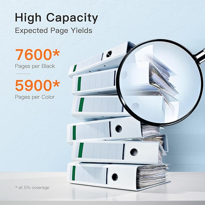 E-Z Ink Compatible Toner Cartridge Replacement for Canon 055 055H High Capacity Toner Cartridge for Canon Color ImageCLASS MF743Cdw MF741Cdw MF746Cdw MF743 Printer (Black Cyan Magenta Yellow, 4-Pack)