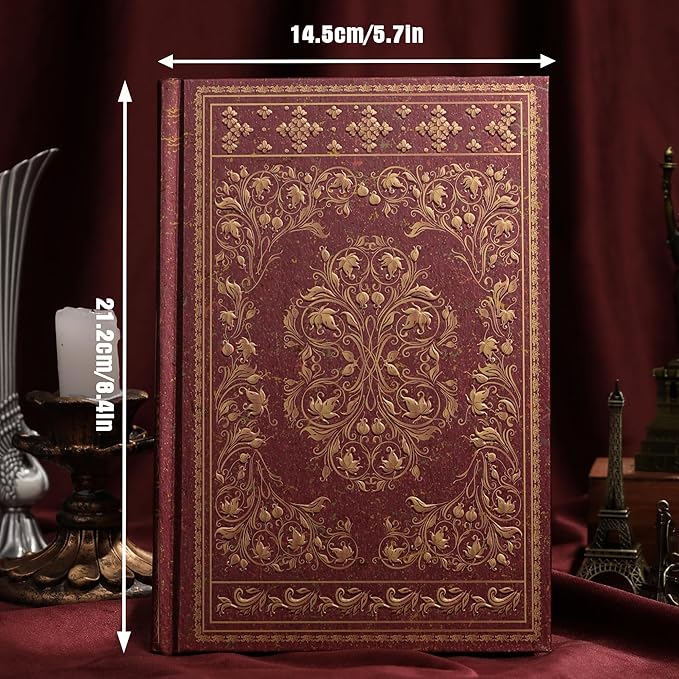 Line Notebooks for Women Men, A5 Aesthetic Hardcover Ruled Diary, 100 GSM Journals for Writing for Work, Note Taking, Office School