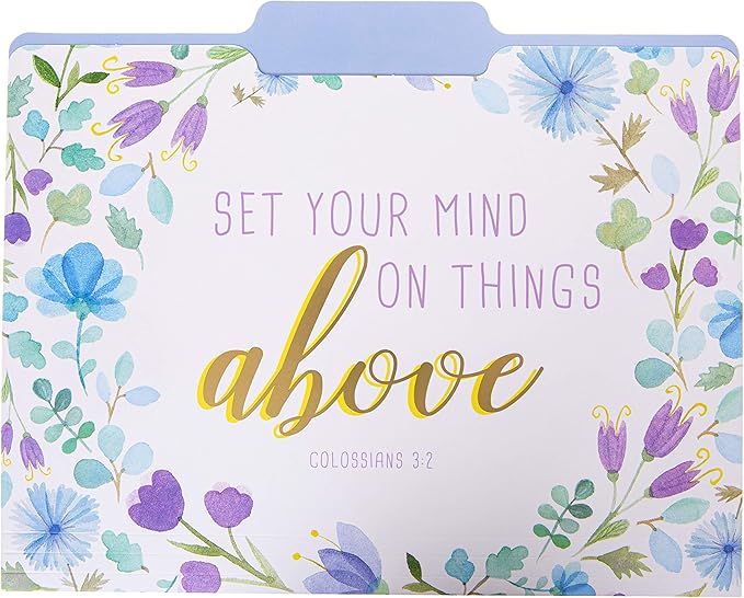 Graphique Religious File Folder Set – Each Folder Measures 11.75" x 9.5", Set Includes 9 Folders with 3 Unique Designs, Durable Triple-Scored Coated Cardstock, FIF048