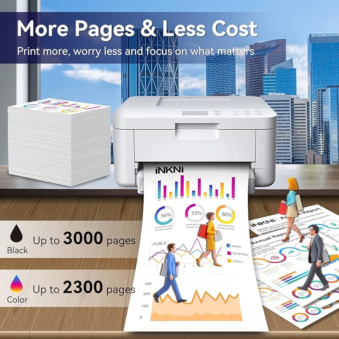 TN227 tn-227bk/c/m/y high Yield Toner Cartridge 5 Pack(with chip) Compatible Replacement for Brother tn227 tn227bk tn223 Toner for HL-L3270CDW MFC-L3770CDW MFC-L3710CW HL-L3290CDW MFC-L3750CDW Prints