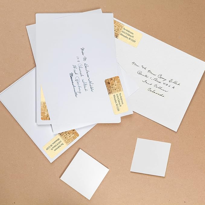 Customized Personalized Address Labels - Made in The USA by Kenco (500 Labels, Kotel Western Wall)