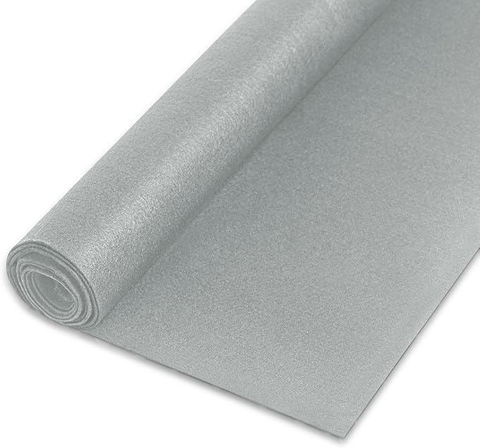 Felt Fabric 1.8 mm Thick 36" x 72" - Soft Durable Felt by The Yard Felt Sheets for Arts and Crafts, DIY Sewing, Crafting Projects (Dark Gray)