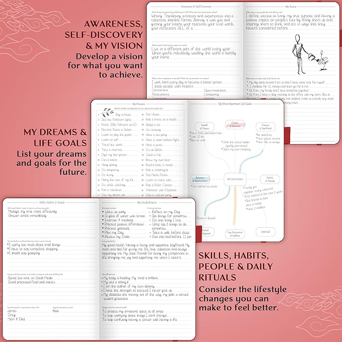 Legend Planner Hourly Schedule Edition – Deluxe Weekly & Daily Organizer with Time Slots. Time Management Appointment Book Journal for Work & Personal Life, Undated, A5 Hardcover – Wine Red, Gold Foil