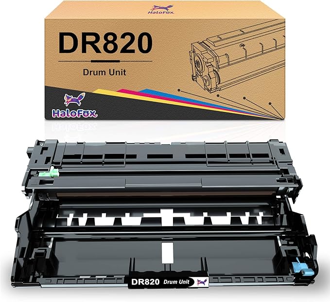 DR820 Drum Unit Compatible with Brother Printers – Seamless Integration, Yields Up to 30,000 Pages – Fits HL-L6200DW, HL-L5200DW, HL-L5100DN, MFC-L5900DW, MFC-L5700DW, MFC-L5800DW (Black, 1-Pack)