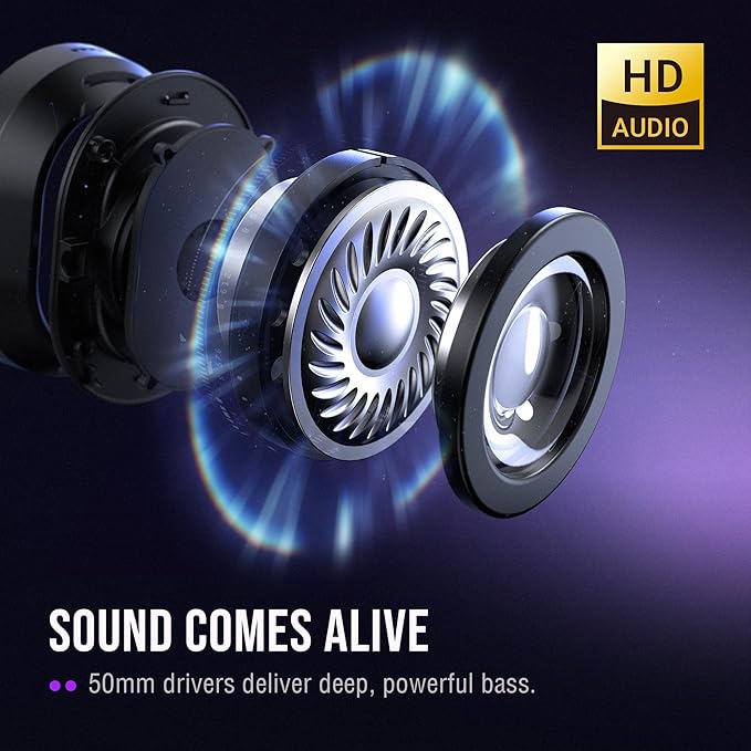 FIFINE Wired USB Gaming Headset: 7.1 Surround Sound - Vibrant Customizable RGB - Game/Chat Balance, Gamer Headphone with Noise Canceling Mic for PC, PS5/PS4, Laptop, Mac - AmpliGame H13BP