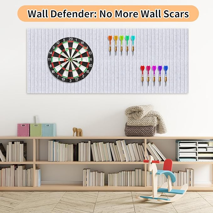 Smarpau Large Cork Board 48"X36", 12 Pack Felt Bulletin Boards, Corkboard Pin Board with 50 Removable Adhesive Tabs 35 Pushpins, Cork Wall Tiles for Office Home Classroom