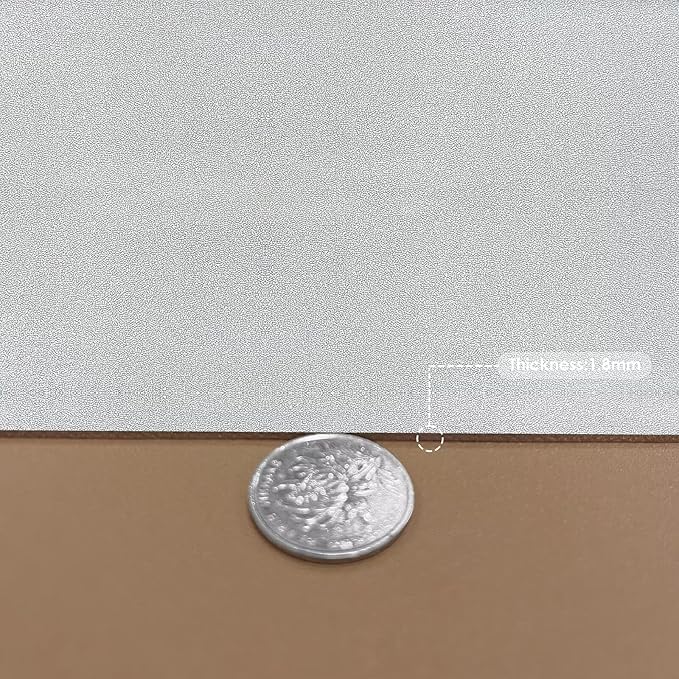 Leather Table Cover,1.8mm Thick,35.4x70.9 Inch Table Protector,Table Protector for Dining Room Table,Dining Table Cover,Table Cover Protector,Wood Table Protector(Khaki+Silvery,35.4x70.9)