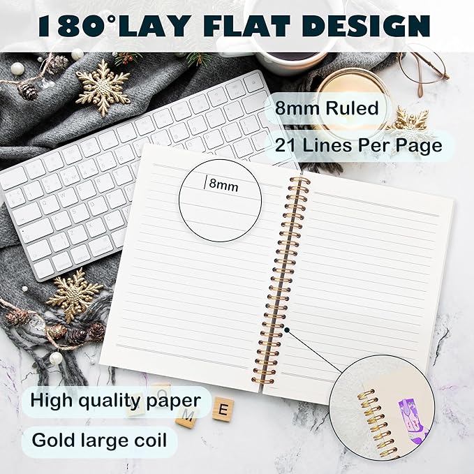 BearCake Purple Cowgirl Boot Notebook, Cowgirl Stuff, Cowgirl Gifts, Western Office Supplies, Western Stuff for Women, Boho Western Notebook Journal 5.5x8.3