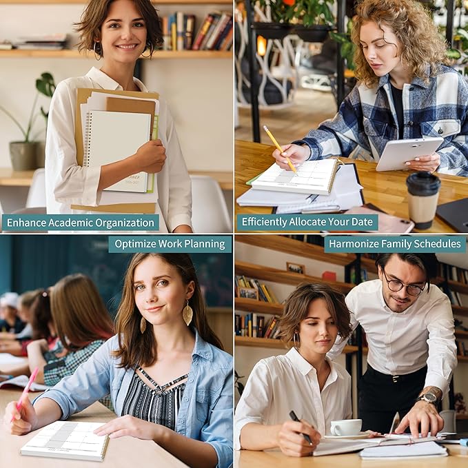 Monthly Planner 2026-2027 - 2 Year Monthly Planner Calendar 2026-2027, Jan. 2026 - Dec. 2027, 7.3" * 9.5", 24 Months Calendar Planner with Note Pages, for Office, School Home Planning - White