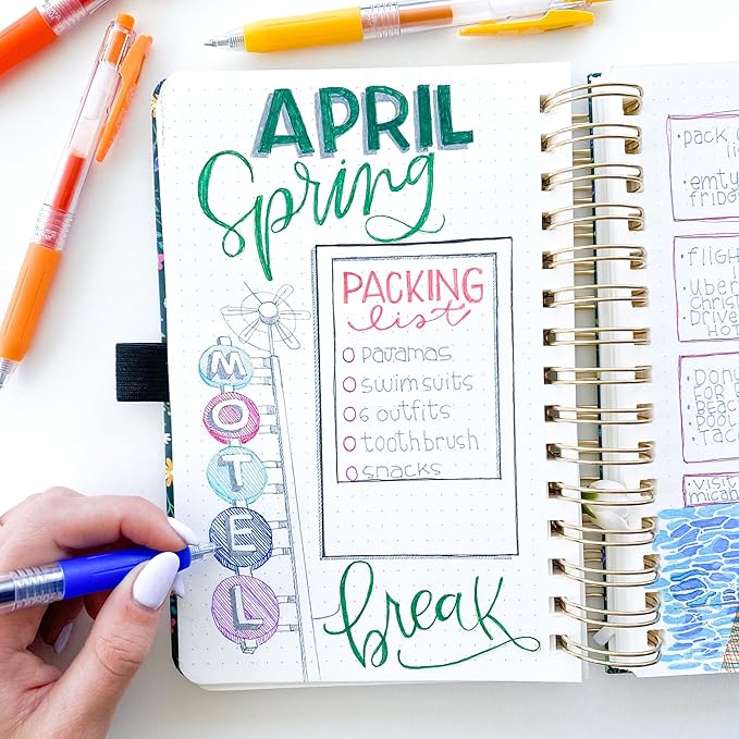 Zebra Pen Sarasa Clip Retractable Gel Pen, 0.5mm Fine Point, Rainbow Assorted Colors, Ideal for School Supplies and Teacher Supplies, 20-Pack (47220)