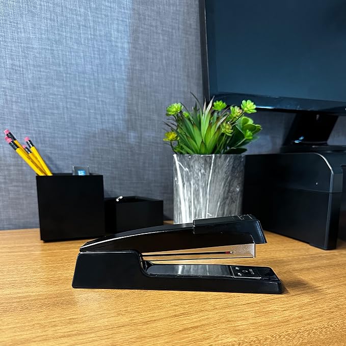 Bostitch Executive Full Strip Stapler - 20-Sheet Capacity, All-Metal Construction, Dual Clinch & Lifetme Warranty