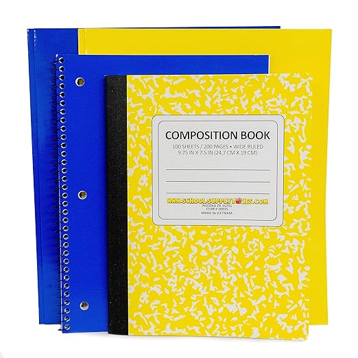 Back to School Supply Box (Pallet - 180 Boxes) - Grades K-5 Back to School Supplies - 32 Piece Kit Includes Markers, Crayons, Pencils, Scissors, Folders, Glue Sticks, Notebook, and Composition Book