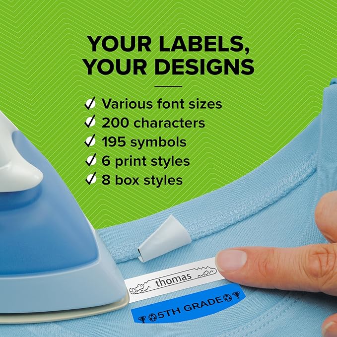 DYMO LetraTag LT-100H Handheld Label Maker ABC Keyboard Label Printer with Easy-to-Use, 13 Character LCD Screen Great for Home & Office Organisation Pink