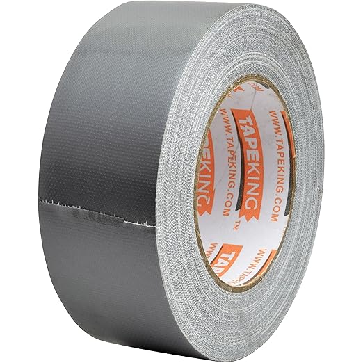 Tape King Silver Duct Tape Heavy Duty | Versatile Packing Tape 1.88 Inch x 35 Yards | Waterproof Tape Roll for Home Improvement, Office Use, Wrapping, Sealing, Crafting and General Repairs (3 Pack)