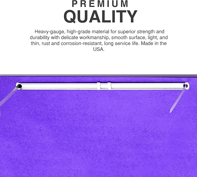 OLYMPX 50 Pcs of 3” Capacity Premium Metal Prong Paper Fastener Complete Set, 8.5 Inch Base with Standard 2-Hole Punch Compressor for Paper File Folder, 50 per Box