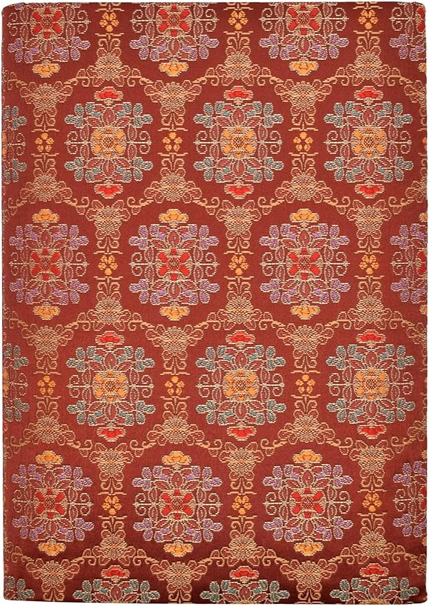 BLBMH A5 Book Covers for Paperbacks Fit for 5.5x8.4 inch Adjustable Book Sleeve Cover for Women Over 15 Soft Cloth Protector for Novels Notebook Journal - Flower Red