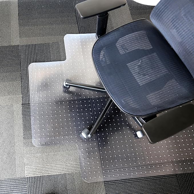Dimex Low and Medium Pile Carpet Office Mat Chair Mat, 45" x 53" (C521003J)