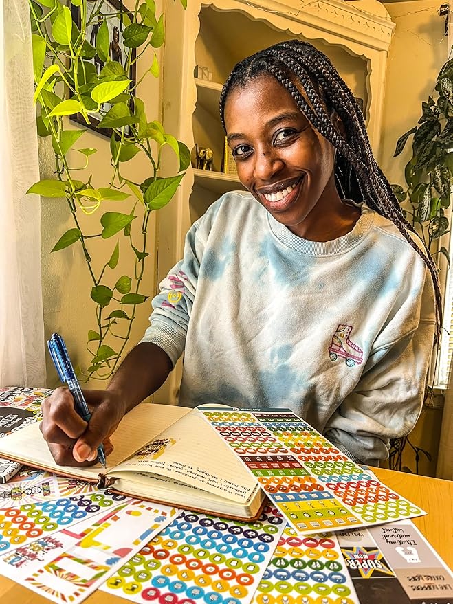 2190+ pcs Busy Mom Planner Stickers - 18 Sheets - Productivity-Boosting & Motherhood-Supportive, Creative & Motivational & Funny Quotes, Calendar Icons for Sport Moms, Schedule, Appointments